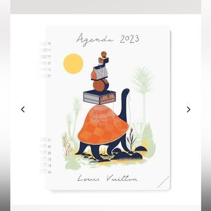 Louis Vuitton 2023 office weekly agenda refill